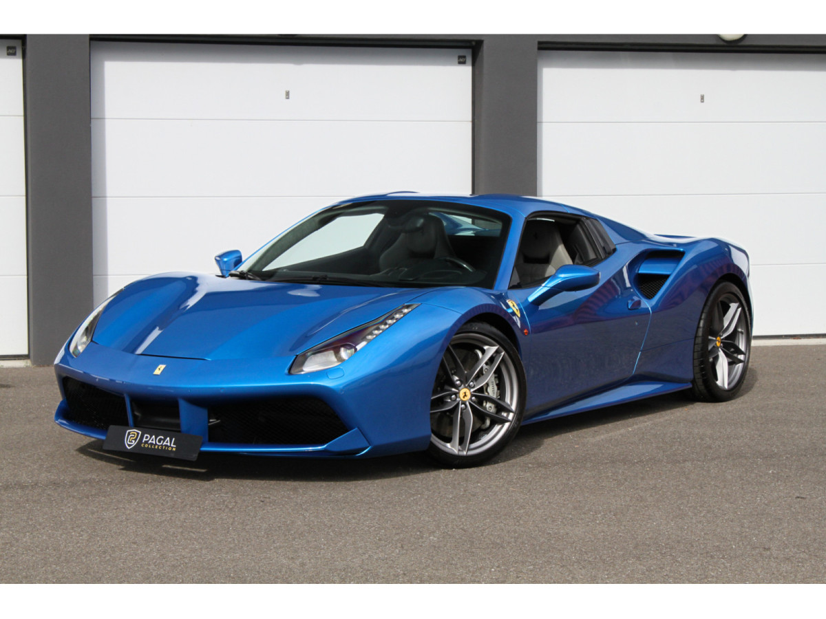 Ferrari 488 Spider SPIDER | CARBONE | BLU CORSA | TORTORA