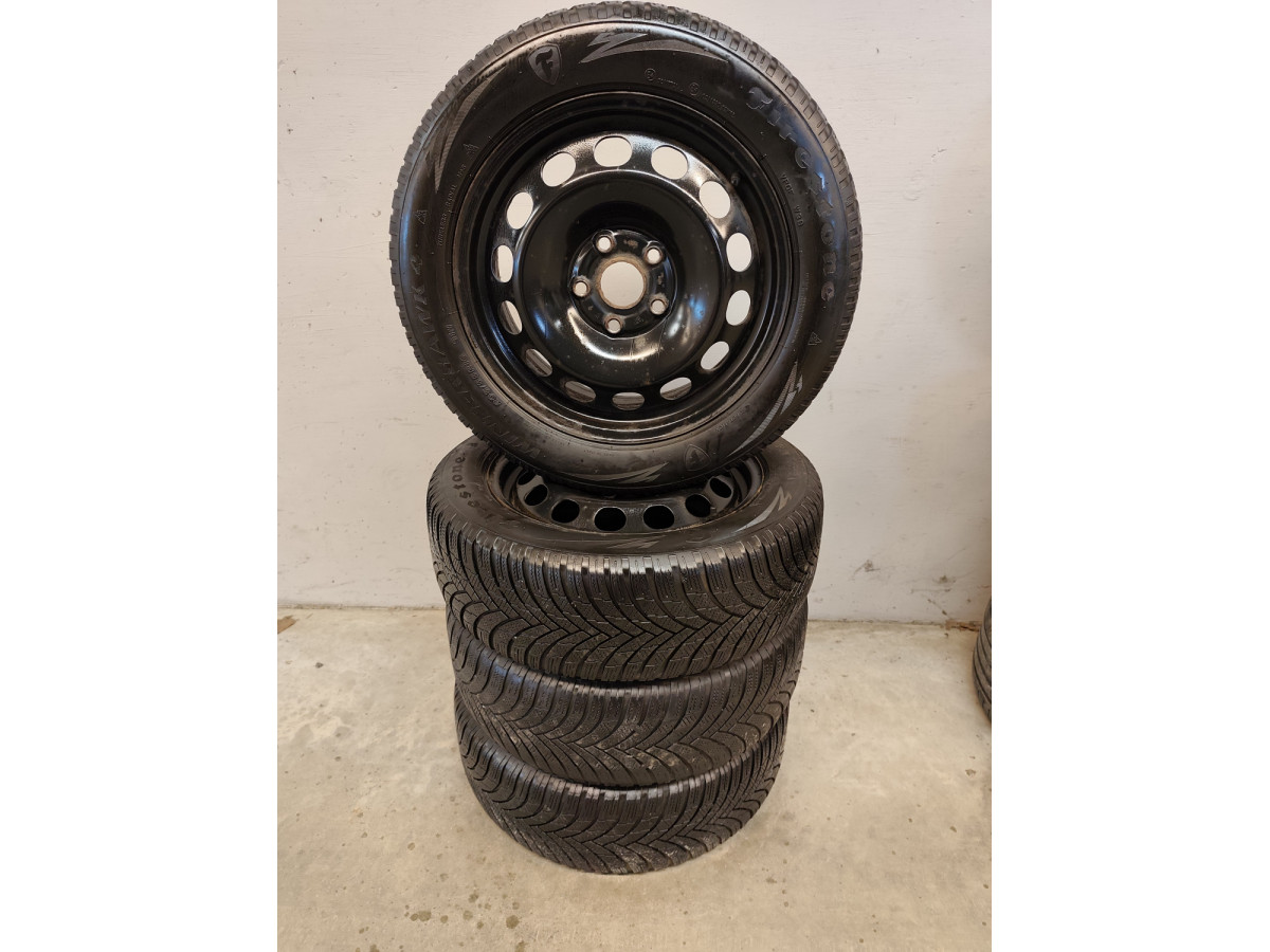 Jantes acier + Pneus hiver 16