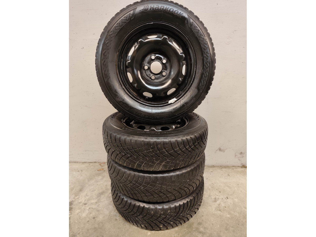 Jantes acier + Pneus hiver 14