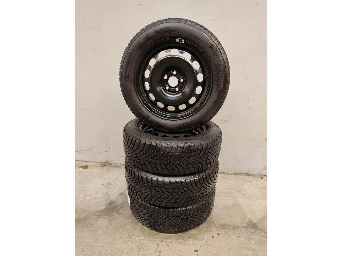 Jantes acier + Pneus hiver 16