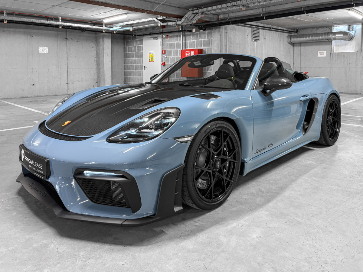 Porsche 718 Spyder SPYDER RS WEISSACH / PTS NASHY BLUE / CARBON/ RACE TEX/FULL