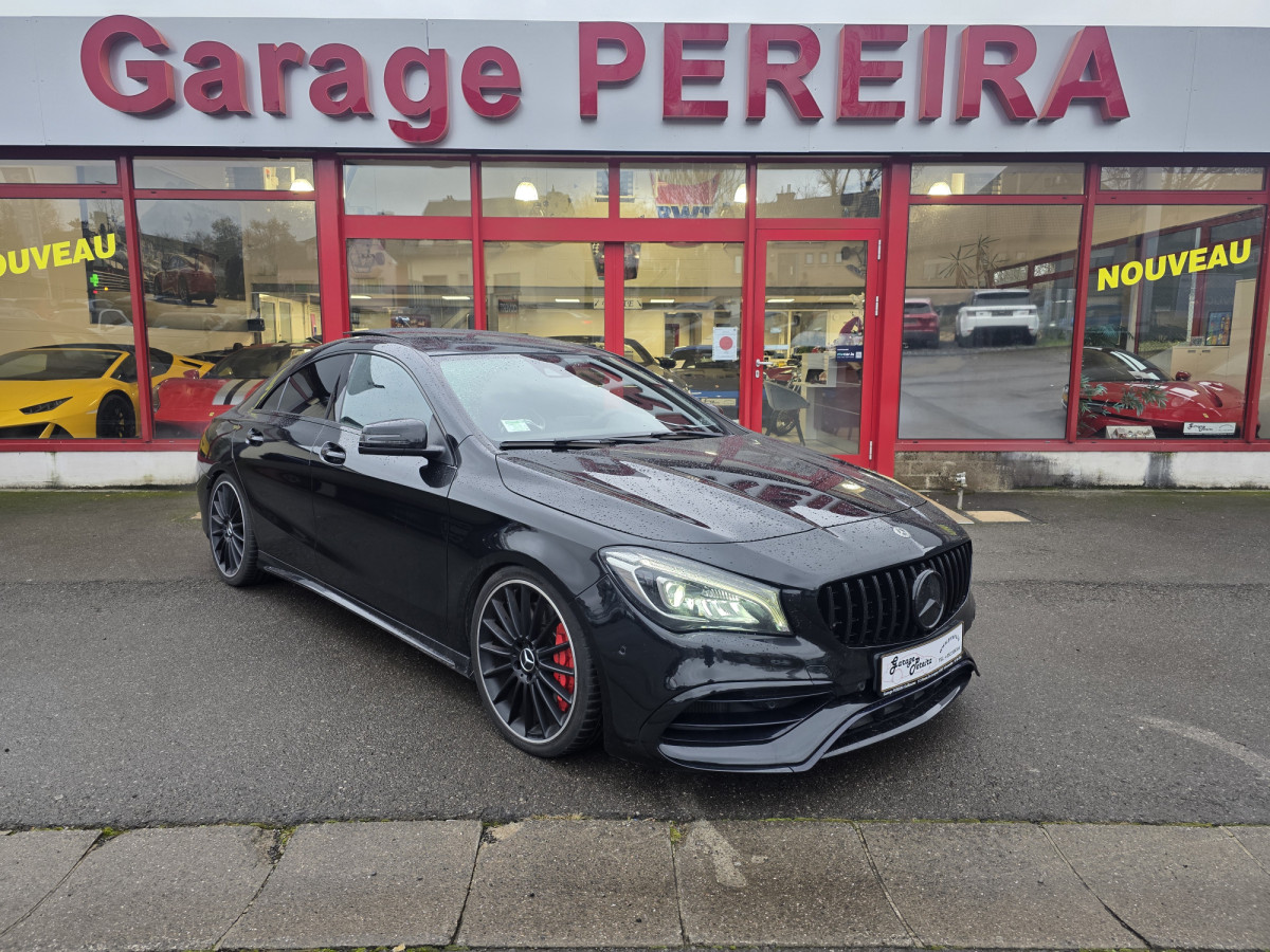 Mercedes-Benz CLA 45 AMG 4MATIC FACELIFT PERFORMANCE SITZE HARMAN KARDON PANO CUIR NAVI