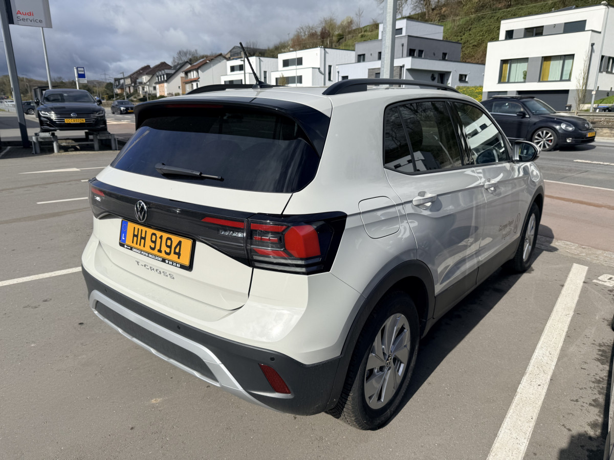 Volkswagen T-Cross Life 1.0 TSI 85 kW / 116 CV Boîte à double embrayage 7 vitesses