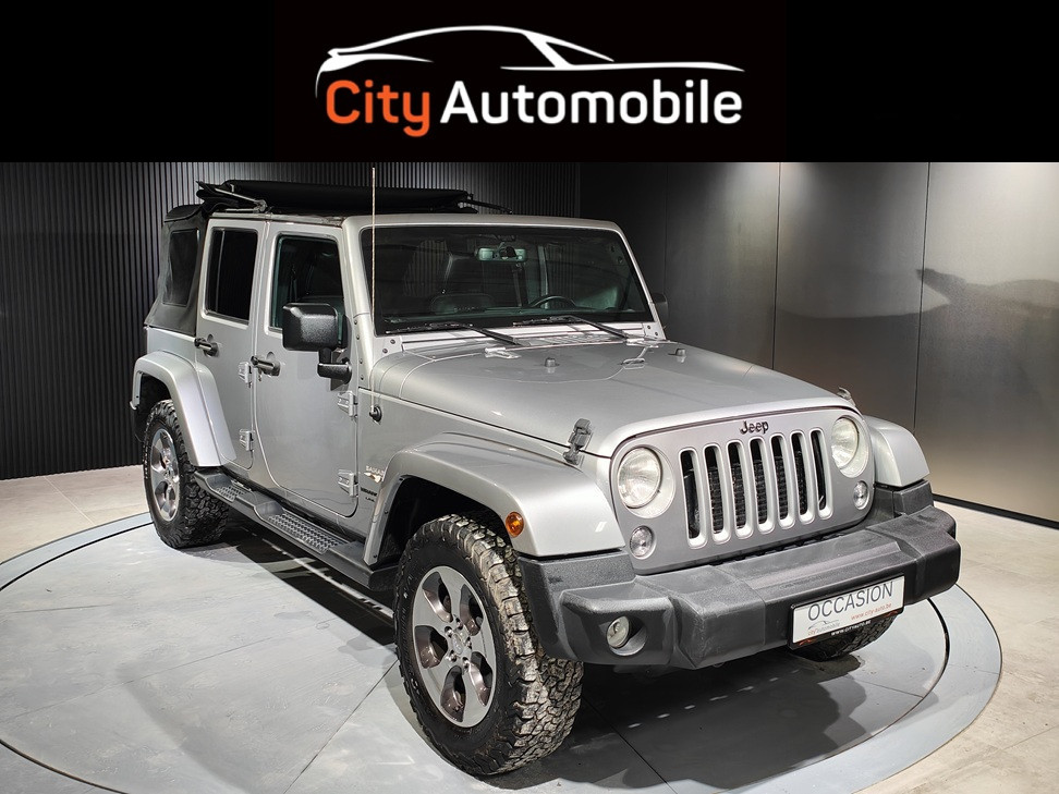 Jeep Wrangler 2.8 CRD JK UNLIMITED DECAPOTABLE UTILAIRE CUIR BLUETOOTH
