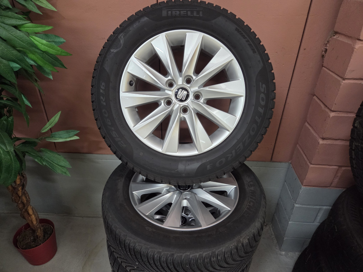 Jantes alu + Pneus hiver 16