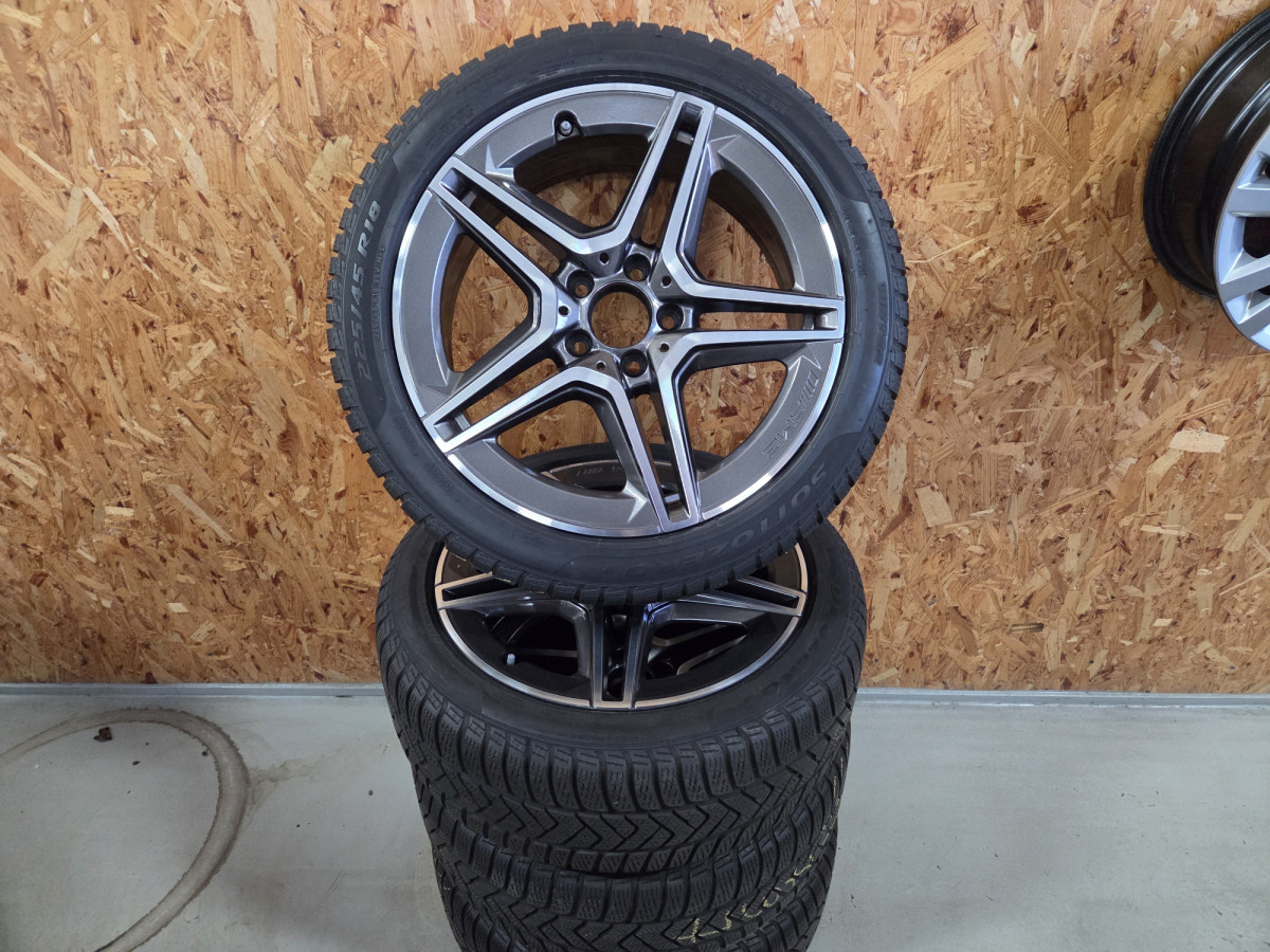 Jantes alu + Pneus hiver 18