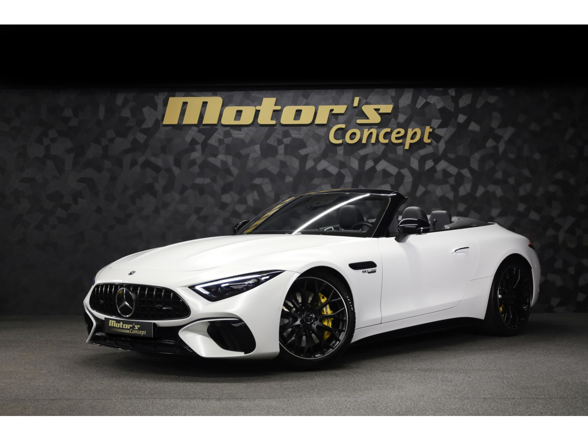 Mercedes-Benz SL 63 AMG 4 MATIC + / MANUFAKTUR Opalite White Magno