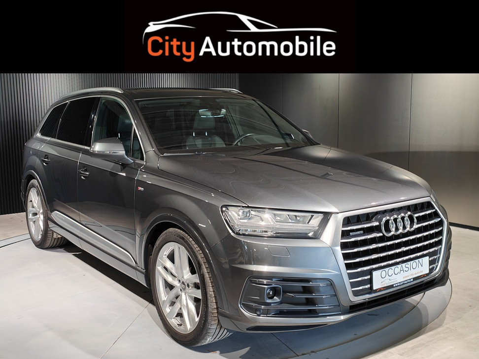 Audi Q7 3.0 TDI QUATTRO TIPTRONIC S-LINE 7 PLACES TOIT OUV CARPLAY