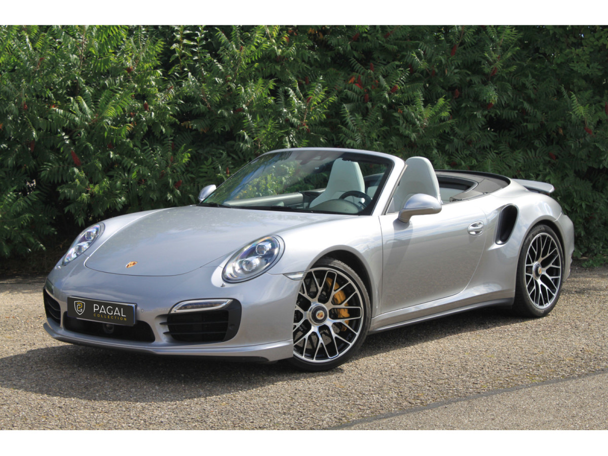 Porsche 911 (991) TURBO S CABRIOLET | ARGENT GT | PDLS+ | CARBON | PCCB | BURMEISTER