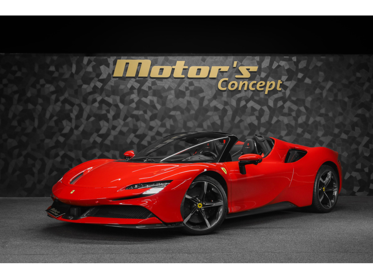 Ferrari SF90 Spider ROSSO CORSA METALLIC - FULL CARBON
