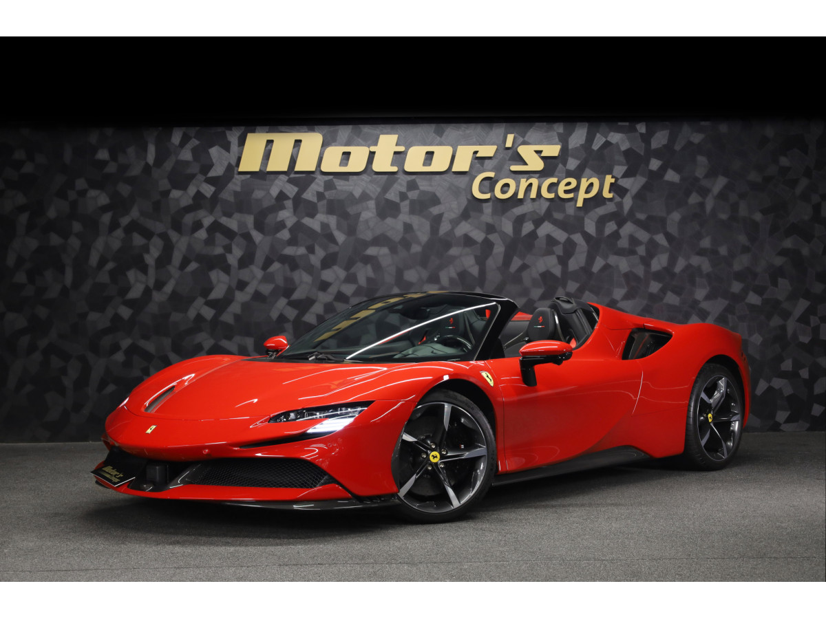 Ferrari SF90 Spider ROSSO CORSA METALLIC - FULL CARBON
