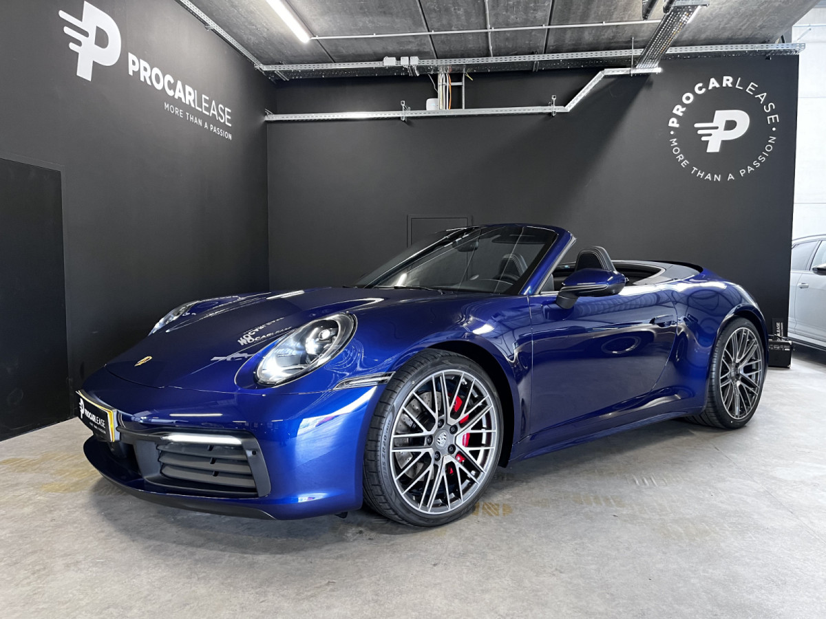 Porsche 992 CARRERA 4S CABRIOLET/ GENTIANE BLUE/ CHRONO/APPROVED