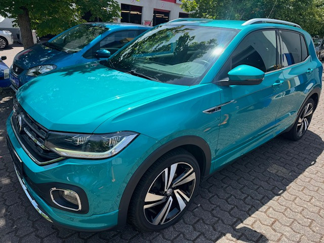 Volkswagen T-Cross VOLKSWAGEN T-CROSS R-LINE LED AUTOMATIK LEDER NAVI DIGITAL COCKPIT