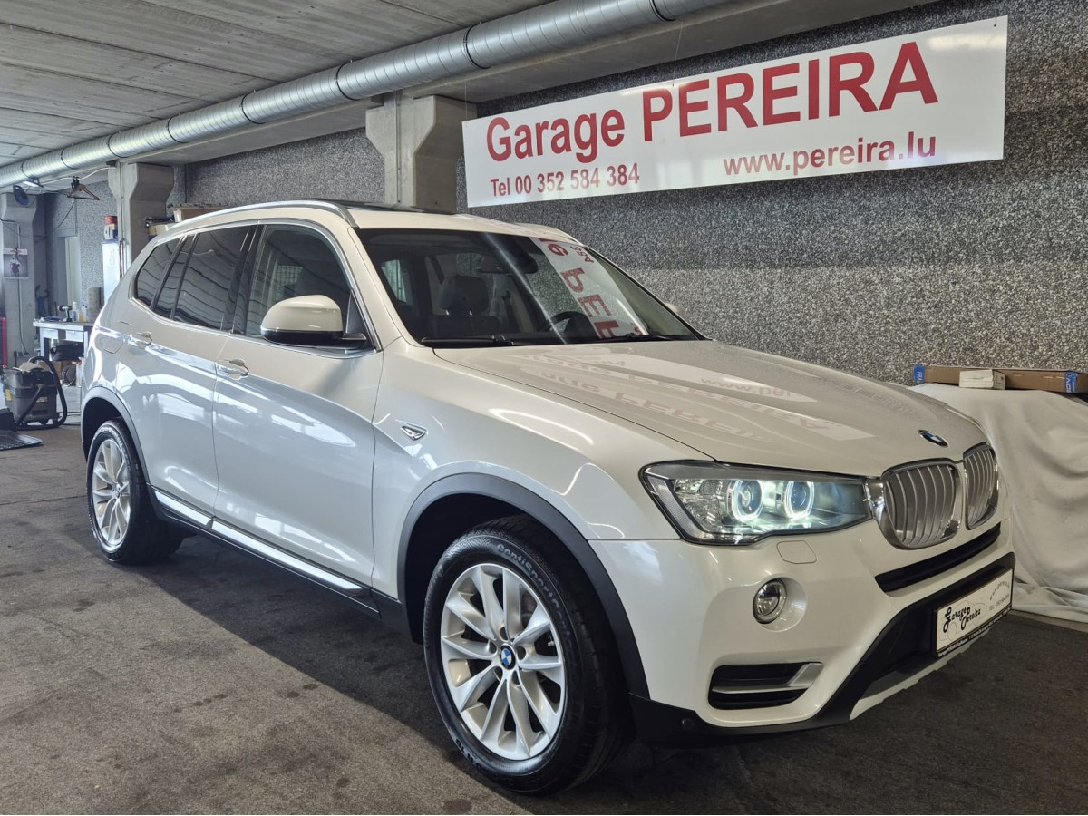 BMW X3 20D XDRIVE XLINE HEAD UP PANO CUIR NAVI 1 HAND
