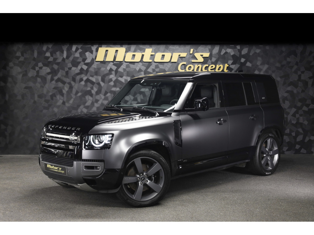 Land-Rover Defender P525 V8 - STORM GREY / BLACK
