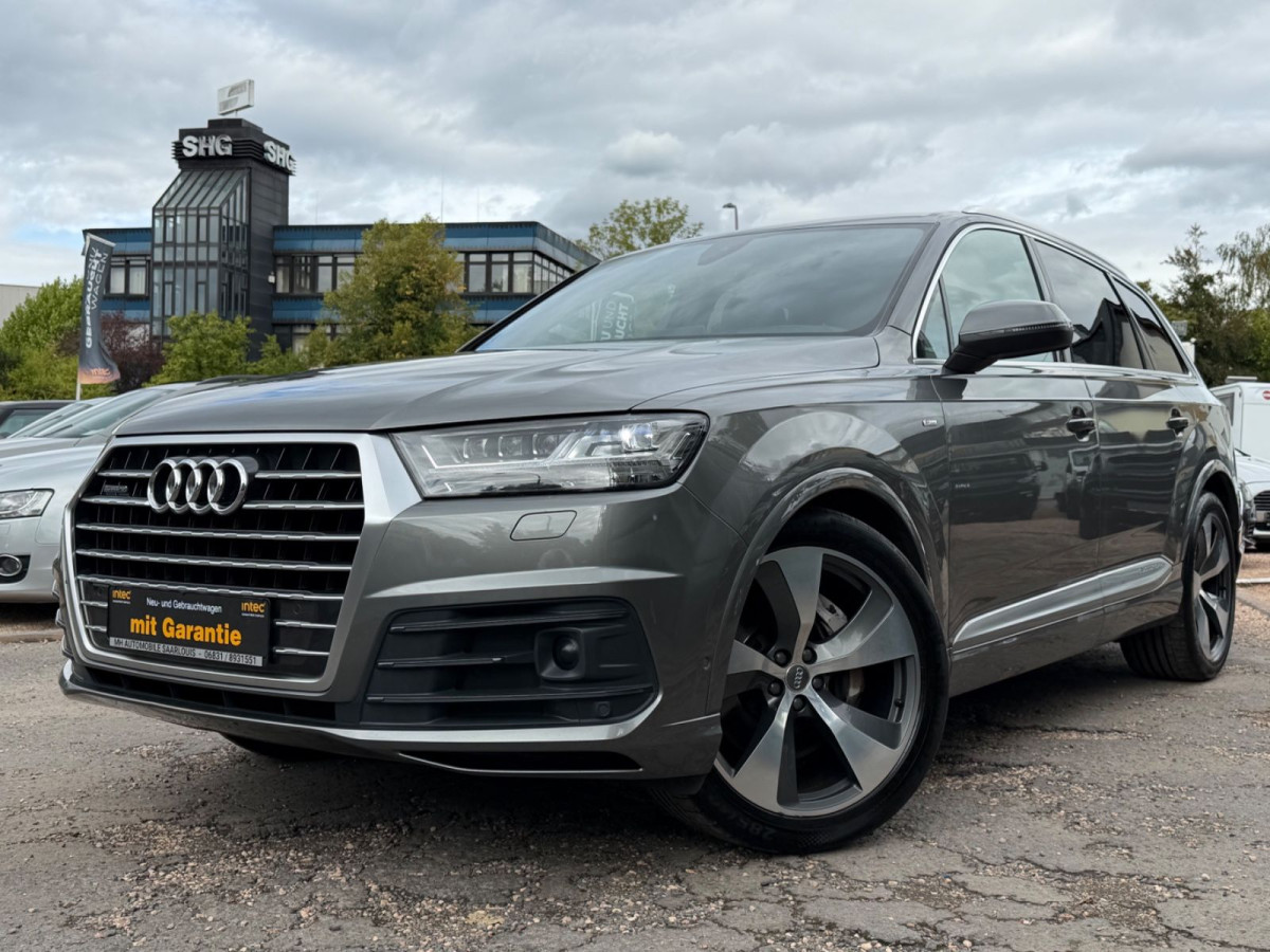 Audi Q7 e-tron Q7 3.0 TDI quattro S-LINE/HEADUP/7xsitzer/1.HAND