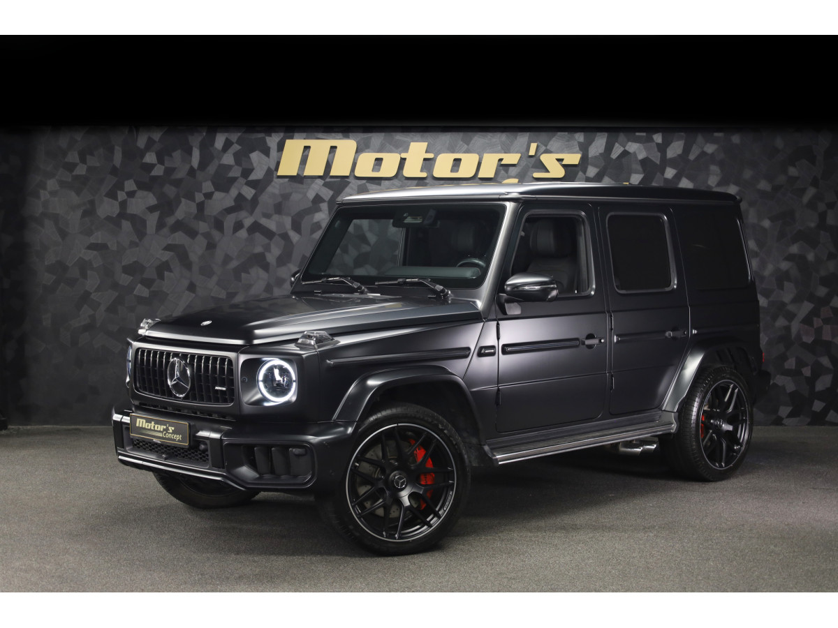 Mercedes-Benz G 63 AMG V8 Bi-Turbo - MANUFAKTUR Night Black Magno