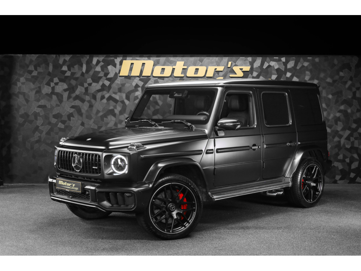Mercedes-Benz G 63 AMG V8 Bi-Turbo - MANUFAKTUR Night Black Magno