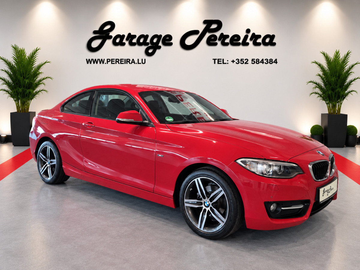 BMW 218 i SPORTLINE COUPE AUTO LED NAVI 1 HAND
