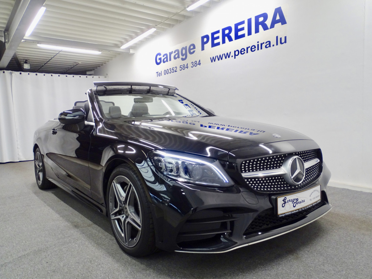 Mercedes-Benz C 220 D CABRIO FACELIFT AMG LINE VIRTUAL COCKPIT CUIR NAVI 1 HAND