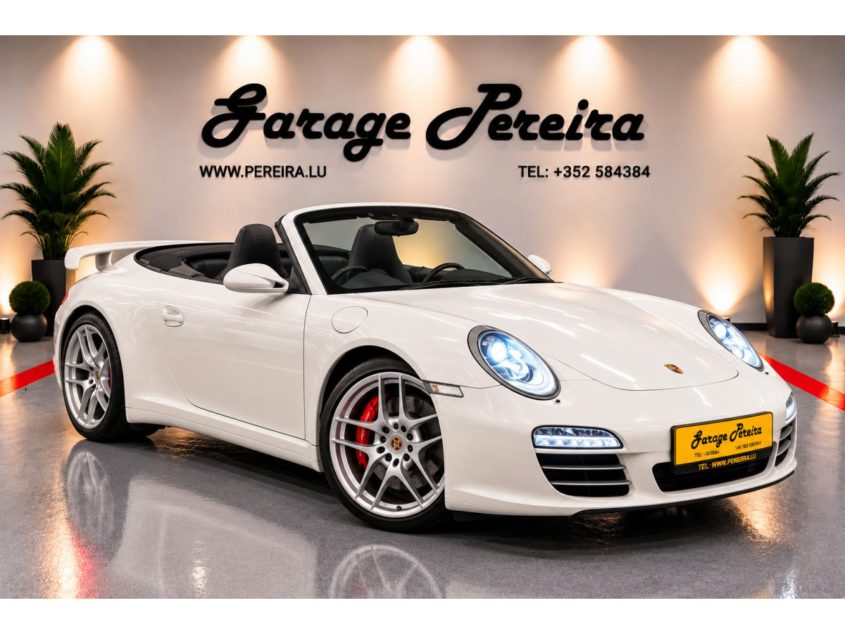 Porsche 997 997 phase 2 Carrera 4S Cabriolet Cuir Gps Carnet complet