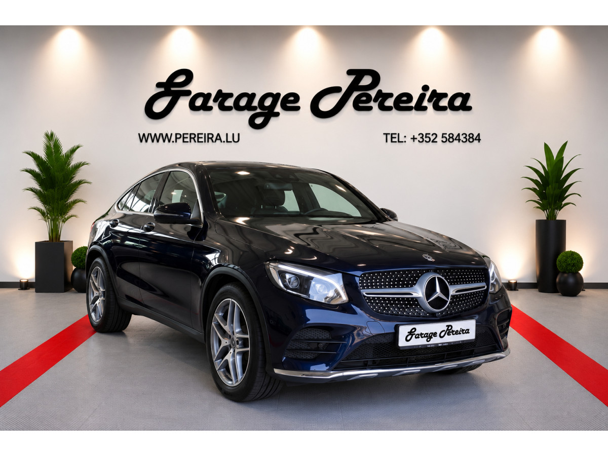 Mercedes-Benz GLC 250 4 MATIC COUPE AMG LINE PANO CUIR NAVI 1 HAND