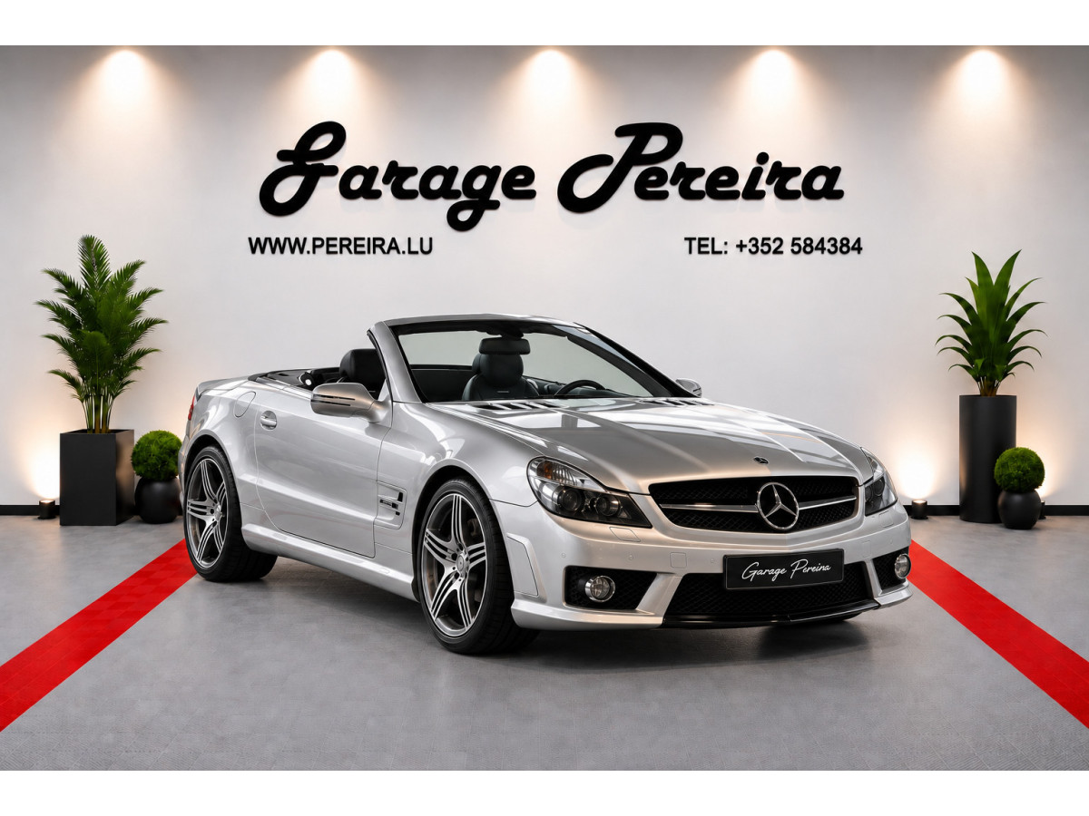 Mercedes-Benz SL 63 AMG ROADSTER V8 CARBON AIRSCARF CUIR NAVI