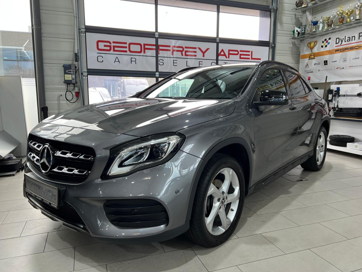 Mercedes-Benz GLA 200 AMG LINE, CUIR, NAVI, LED, CAMERA, ATT. REMORQUE, ALU 18'', 1 HAND