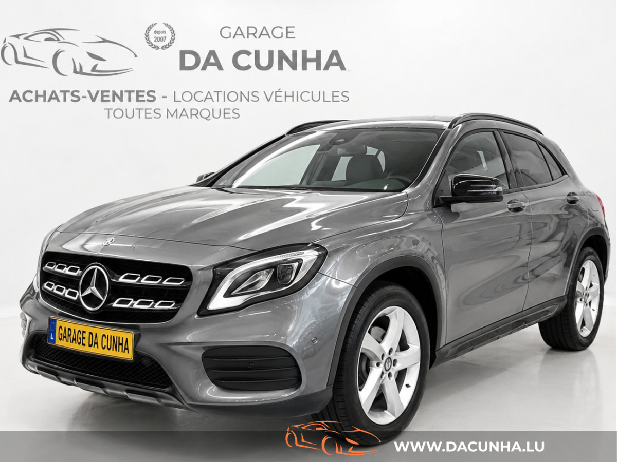 Mercedes-Benz GLA 200 AMG LINE, CUIR, NAVI, LED, CAMERA, ATT. REMORQUE, ALU 18'', 1 HAND