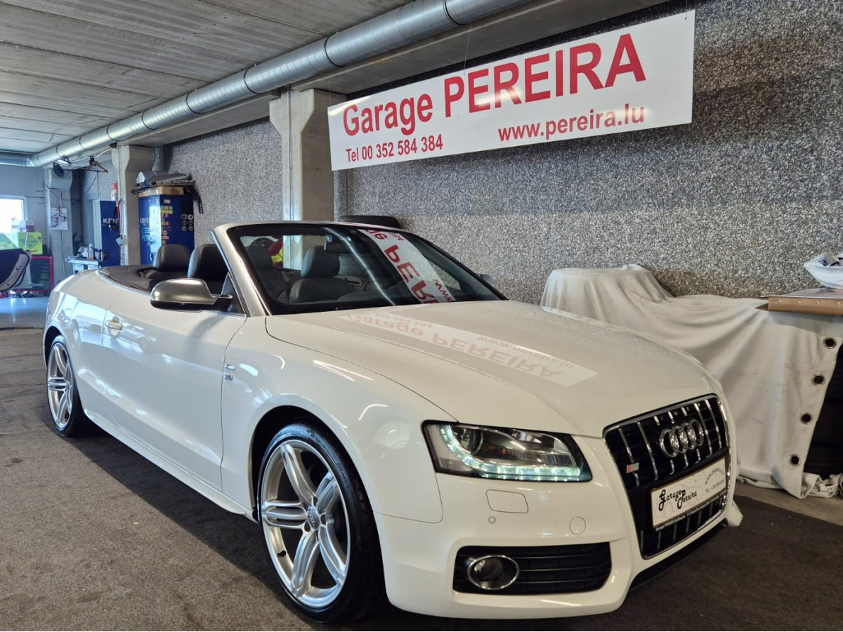 Audi A5 CABRIO 3.0 TDI QUATTRO S-TRONIC 3X S-LINE CUIR NAVI