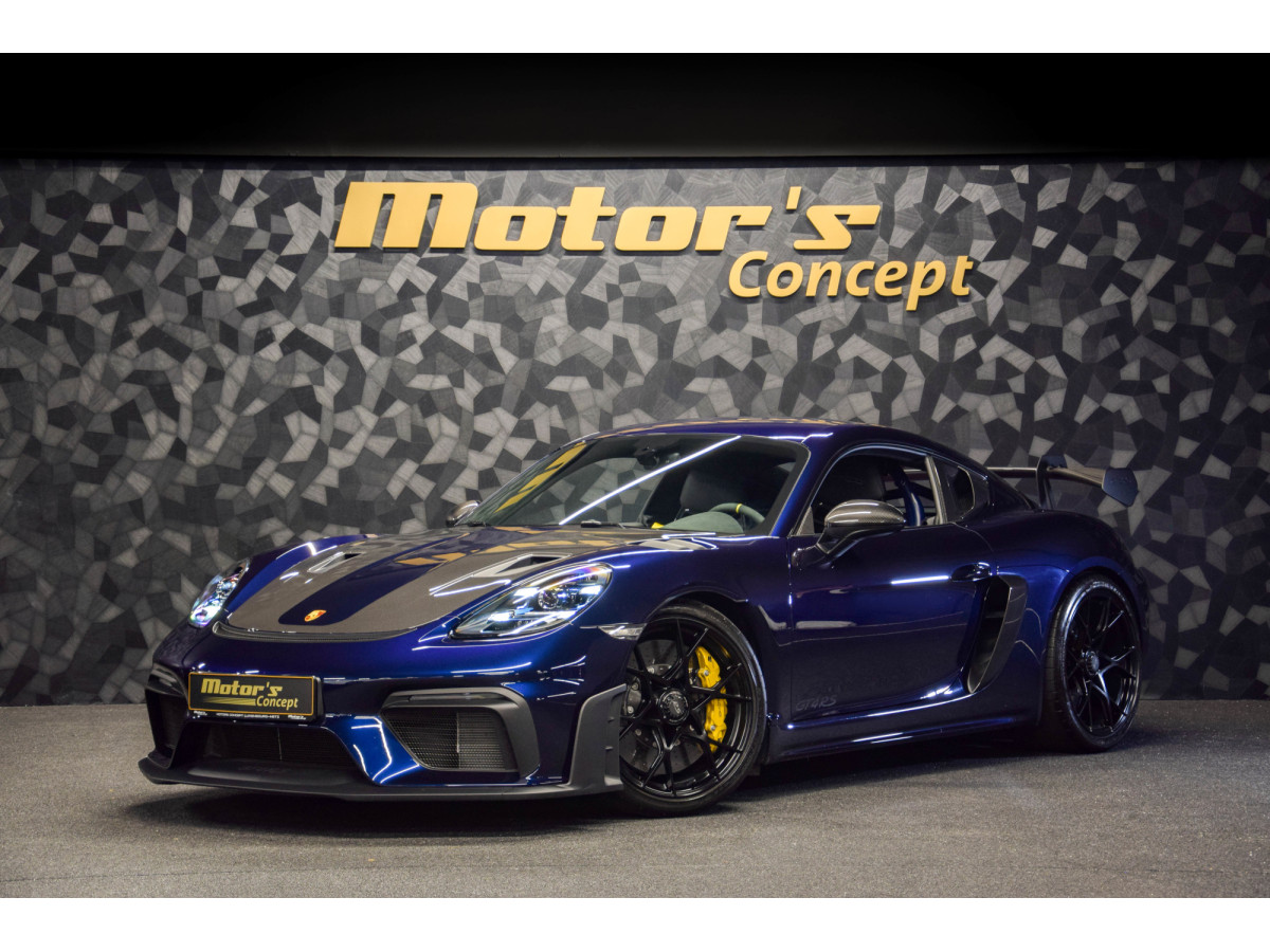 Porsche 718 Cayman GT4 RS PDK / PTS Night Blue / PACK WEISSACH