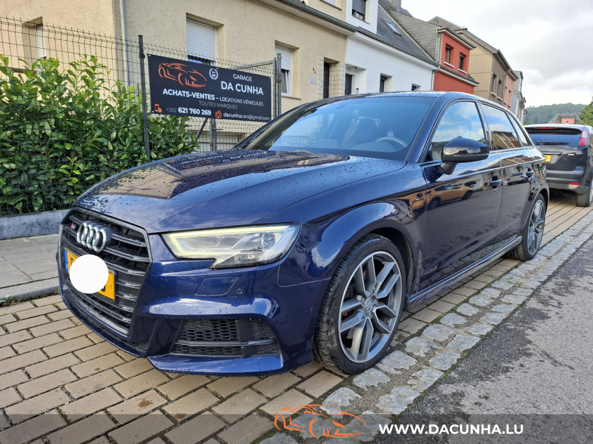 Audi S3 Sportback 2.0 TFSI S-TRONIC, QUATTRO, NAVI, CUIR, SIEGES SPORT, LED, BANG&OLUFSEN