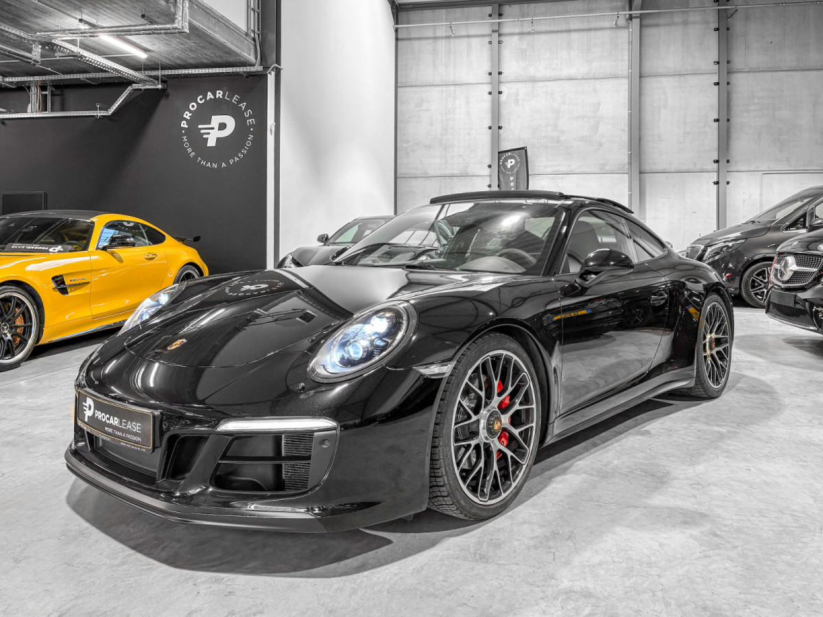 Porsche 991 911 Carrera 4 GTS / FULL BLACK / RACE TEX ALCANTARA/ PDLS + / PASM / PCM