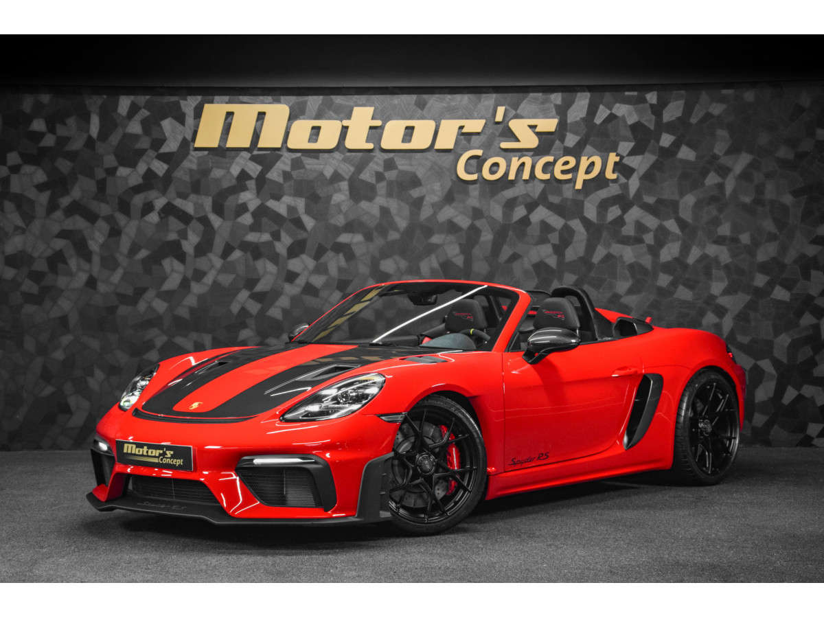 Porsche 718 Spyder RS - PACK WEISSACH - ROUGE INDIEN