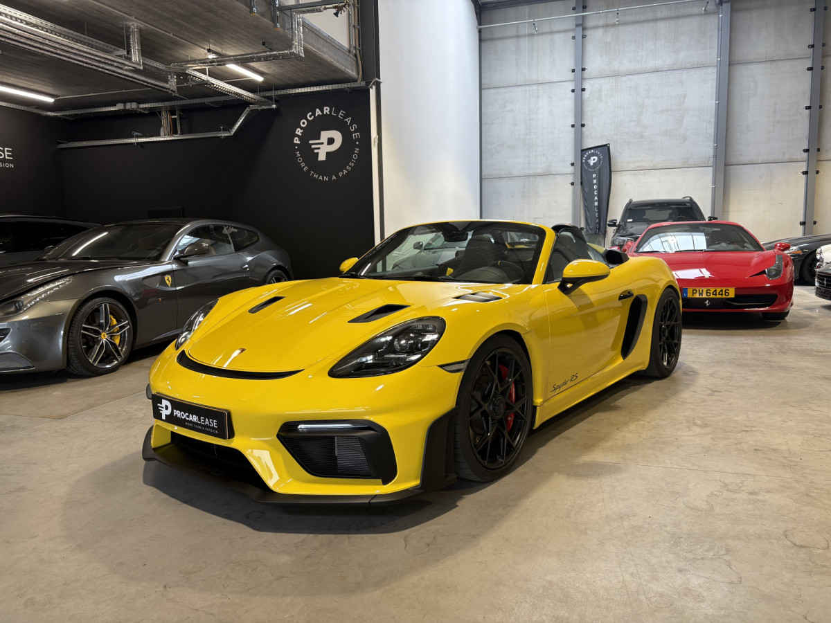 Porsche 718 Spyder 718 Boxster Spyder RS/ RACING YELLOW / 90L / PDLS / PACK SPORT CHRONO/