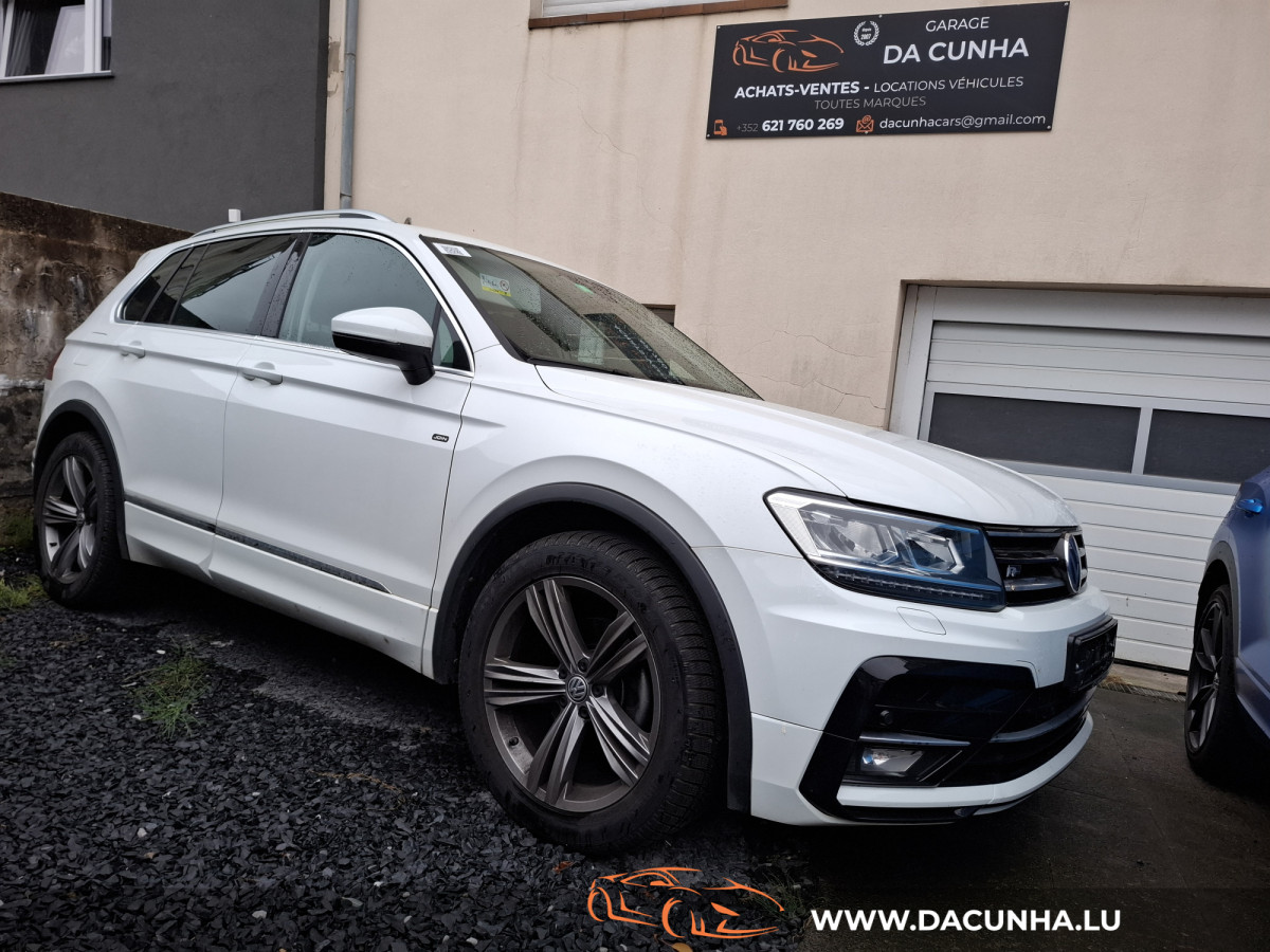 Volkswagen Tiguan 2.0 TDI 150 R-LINE NAVI, DIGITAL COCKPIT, LED, CHAU. AUXILIAIRE, ALU 19'', ATT. REMORQUE, COFFRE ELECT.,