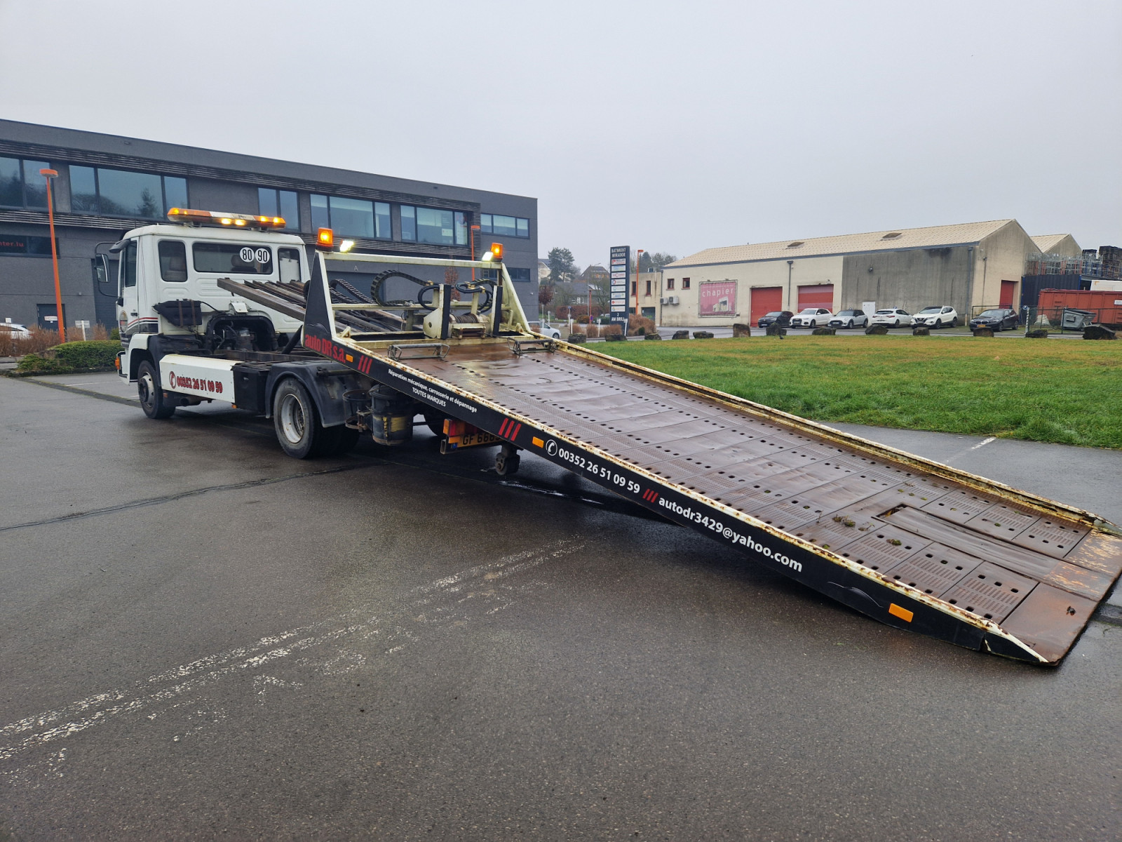 MAN ETGE 9.224 Dépanneuse Auto