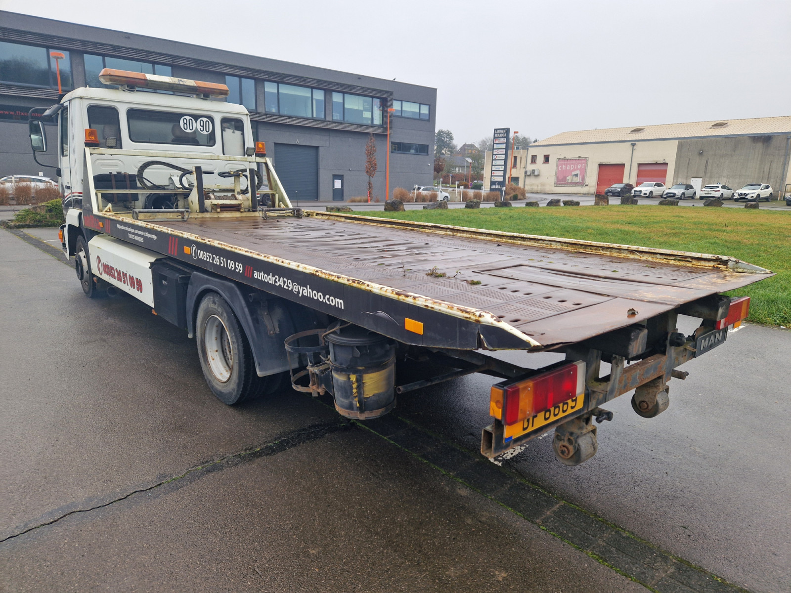 MAN ETGE 9.224 Dépanneuse Auto