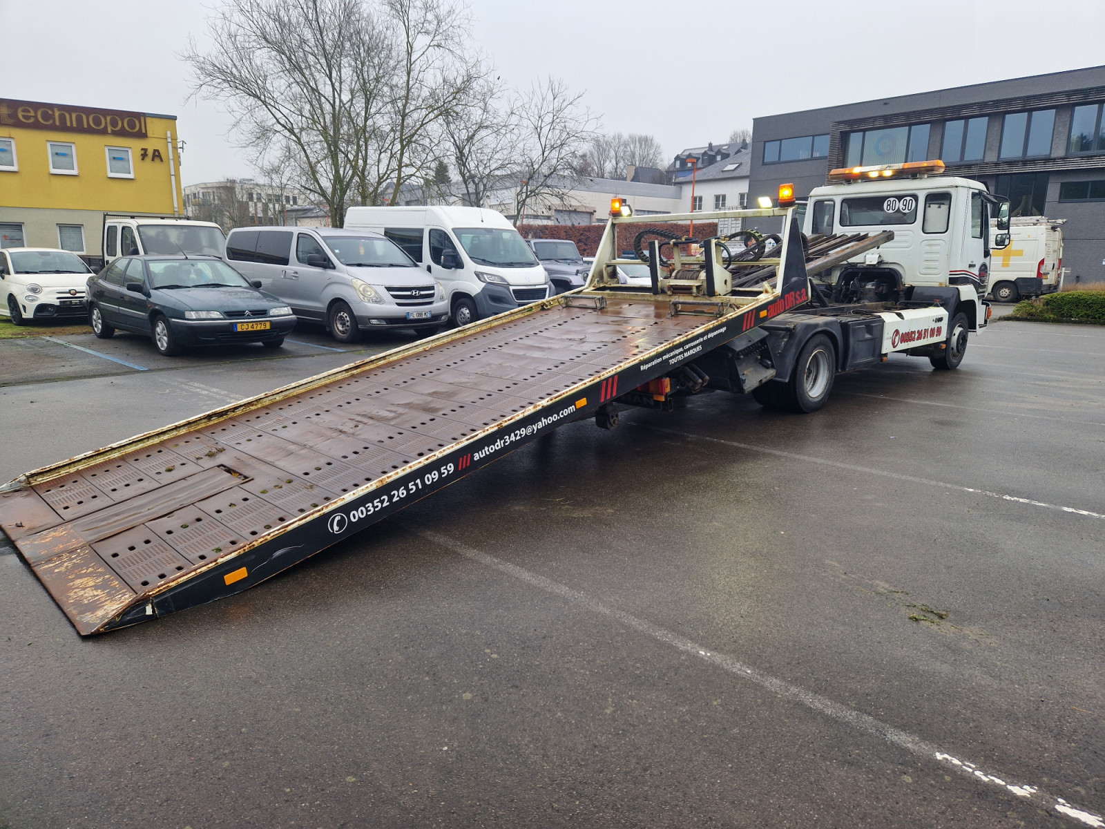 MAN ETGE 9.224 Dépanneuse Auto