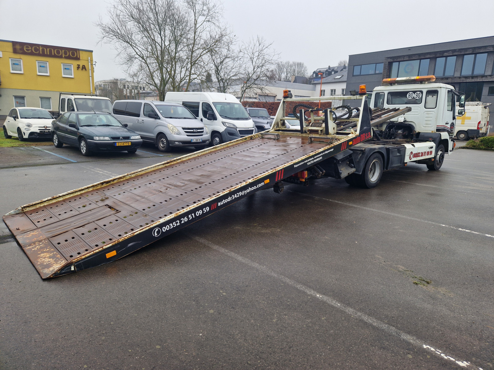 MAN ETGE 9.224 Dépanneuse Auto