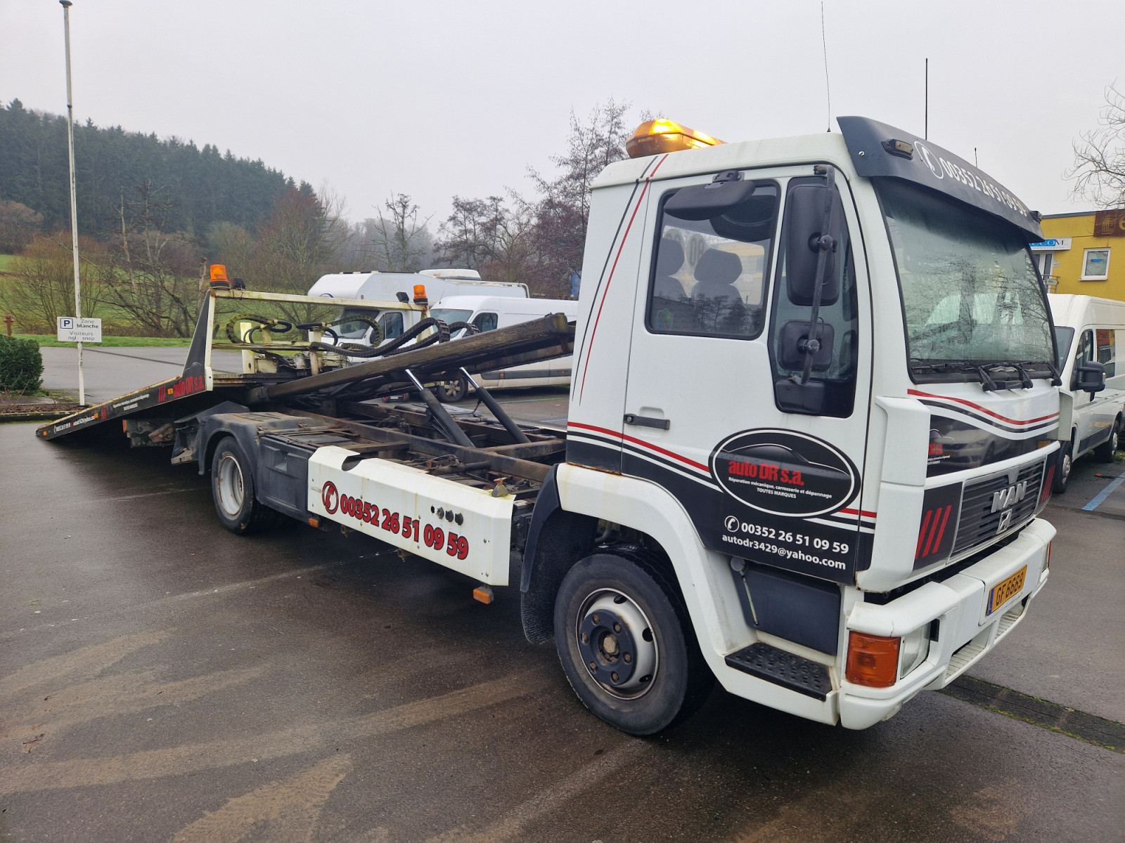 MAN ETGE 9.224 Dépanneuse Auto