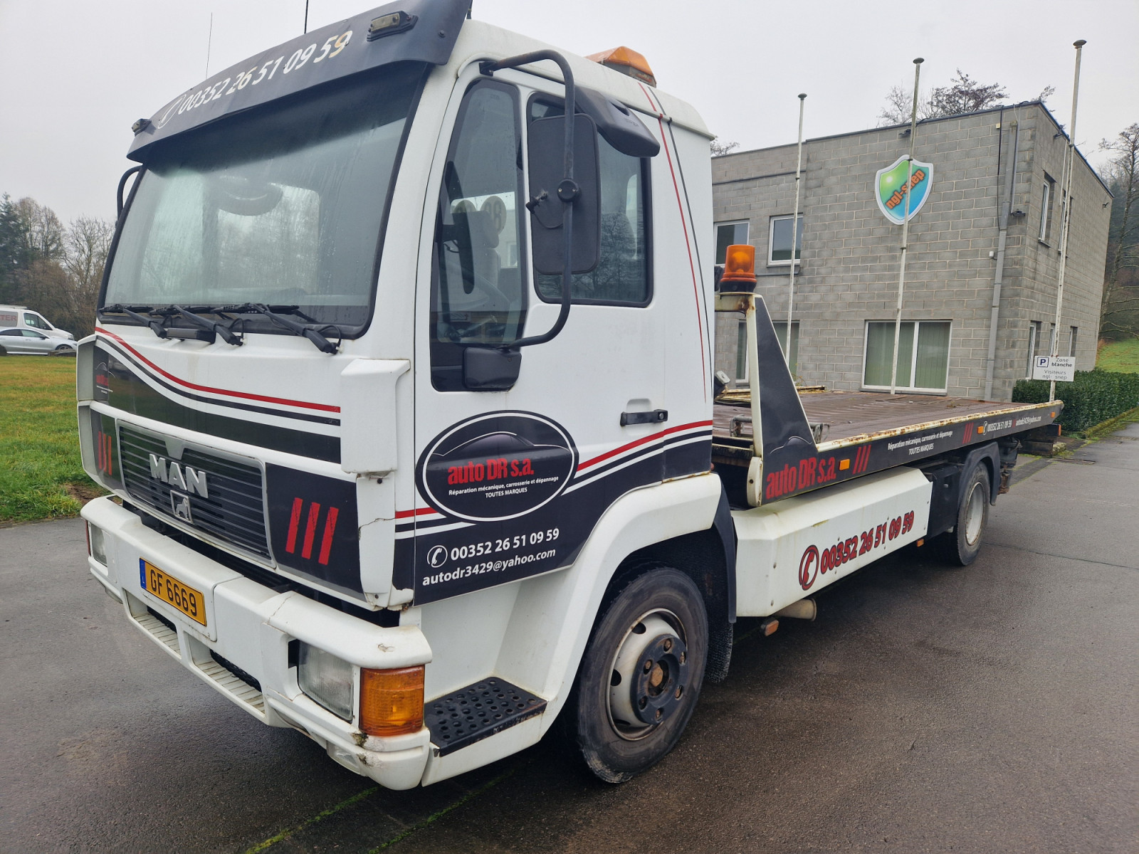 MAN ETGE 9.224 Dépanneuse Auto