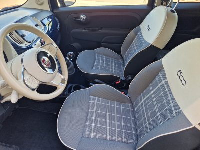 Fiat 500C Cabriolet 1.2 69 CV Lounge Garantie 12 Mois