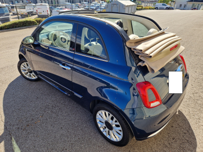 Fiat 500C Cabriolet 1.2 69 CV Lounge Garantie 12 Mois