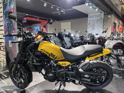 Royal Enfield Guerrilla 450 Yellow Ribbon