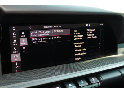 Porsche 911 (992) CARRERA S | PDLS | ECHAPPEMENT SPORT | CUIR ETENDU | CARPLAY