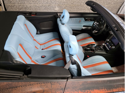 Ford Mustang 2.3 ECOBOOST CABRIO EUROPA COC GULF AUTO CUIR NAVI