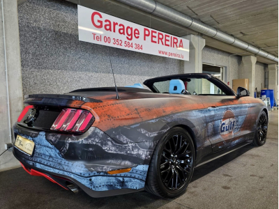 Ford Mustang 2.3 ECOBOOST CABRIO EUROPA COC GULF AUTO CUIR NAVI