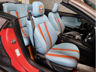 Ford Mustang 2.3 ECOBOOST CABRIO EUROPA COC GULF AUTO CUIR NAVI