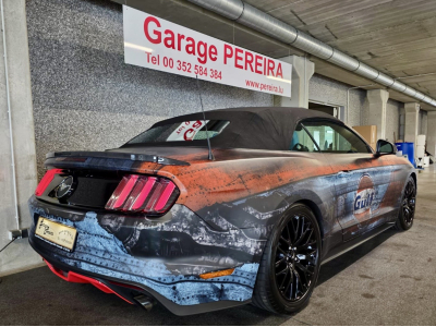 Ford Mustang 2.3 ECOBOOST CABRIO EUROPA COC GULF AUTO CUIR NAVI